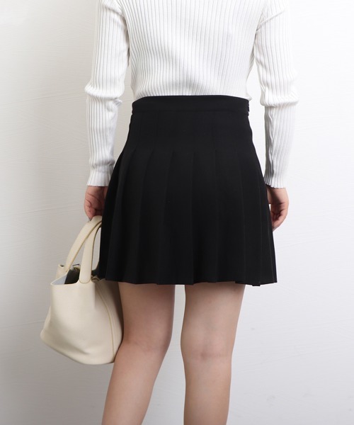 Miniministore（ミニミニストア）の「【新サイズ追加】プリーツミニスカート ハイウエスト韓国（スカート・レディース・アイボリー/ブラウン/ブラック/ダークグレー・S/L/M/XL/XS）」の17枚目の写真
