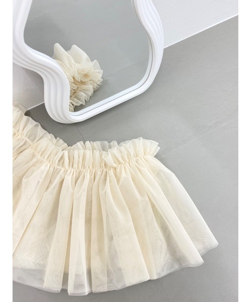 JUMELLE（ジュメロ）の「tulle multi collar（付け襟・レディース・アイボリー・MEDIUM）」の12枚目の写真