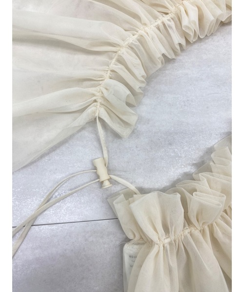 JUMELLE（ジュメロ）の「tulle multi collar（付け襟・レディース・アイボリー・MEDIUM）」の13枚目の写真