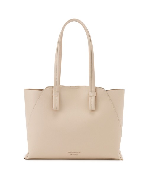 ROPE' PICNIC(ロペピクニック)の「A4対応/軽量シュリンクコンビトートバッグ(トートバッグ・レディース・グレー系その他/ベージュ系その他/ブラック・FREE)」の6枚目の写真