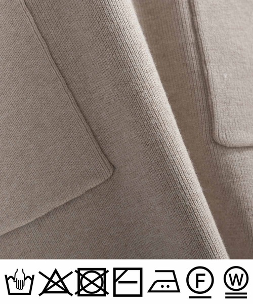 PICCIN（ピッチン）の「ポケット付きニットベスト（ニット/セーター・レディース・ブラック/グレイッシュベージュ/オフホワイト・M）」の17枚目の写真