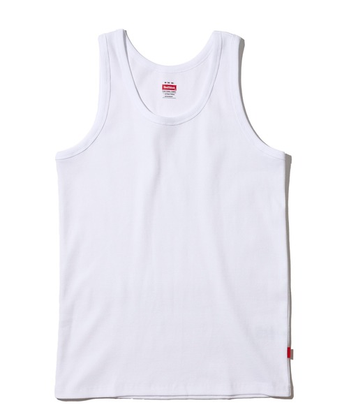 Healthknit（ヘルスニット）の「【Healthknit】Heavyweight Rib Tanktop / ヘビーウエイト リブタンクトップ（タンクトップ・メンズ・ホワイト/グレー/ブラック・X-LARGE/LARGE/MEDIUM）」の5枚目の写真