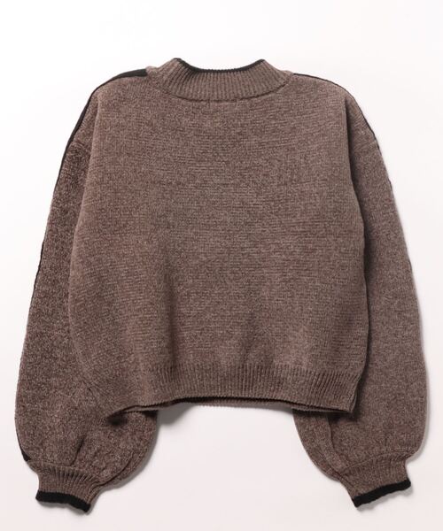 axes femme（アクシーズファム）の「オーナメントＪＱモールニット（ニット/セーター・レディース・キナリ/グレー・FREE）」の14枚目の写真