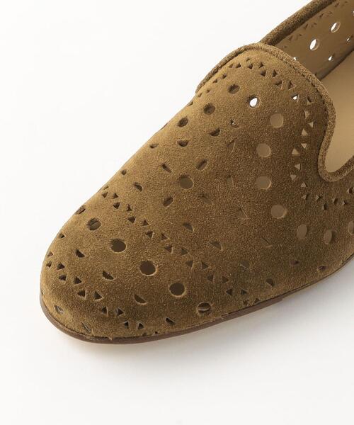 Steven Alan（スティーブンアラン）の「＜Steven Alan＞スエード カットワーク スリッポン（スリッポン・レディース・ブラウン・36/36h/37/37h/38）」の3枚目の写真