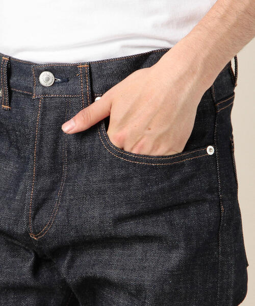 BEAUTY&YOUTH UNITED ARROWS（ビューティーアンドユースユナイテッドアローズ）の「BY セルビッチ 5ポケット デニムパンツ-DROP（デニムパンツ・メンズ・ネイビー・34inch/31inch/32inch/33inch/28inch/30inch/29inch）」の7枚目の写真