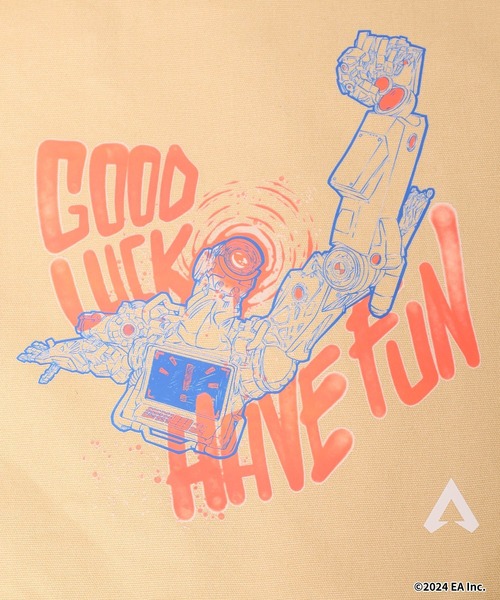 RAGEBLUE(レイジブルー)の「【APEX LEGENDS×RAGEBLUE】コラボナップサック(バックパック/リュック・メンズ・ベージュ/ブラック系その他/ブラック・FREE)」の6枚目の写真