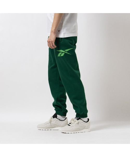 Reebok(リーボック)の「クラシック ビッグベクター パンツ / CL BV PANT(スウェットパンツ・メンズ・オフホワイト/ダークグリーン・LARGE/MEDIUM/SMALL/XX-LARGE/X-LARGE)」の3枚目の写真