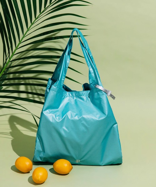 【セール】【BEAURE】ロゴ刺繍入りワッシャーメタリックトート B-24053（トートバッグ）｜Beau're（ヴュレ）