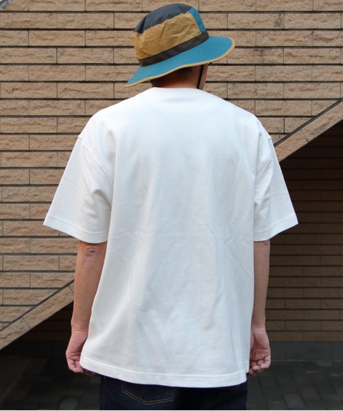 CHUMS(チャムス)の「CHUMS/チャムス オーバーサイズ ブービー ピケTシャツ OVERSIZED BOOBY PIQUE T-SHIRT(Tシャツ/カットソー・メンズ・ブラック/ホワイト/ネイビー・M/S/L)」の13枚目の写真