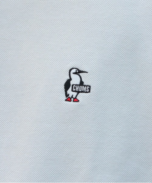 CHUMS(チャムス)の「CHUMS/チャムス オーバーサイズ ブービー ピケTシャツ OVERSIZED BOOBY PIQUE T-SHIRT(Tシャツ/カットソー・メンズ・ブラック/ホワイト/ネイビー・M/S/L)」の8枚目の写真