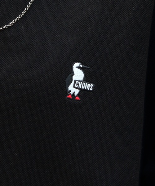 CHUMS(チャムス)の「CHUMS/チャムス オーバーサイズ ブービー ピケTシャツ OVERSIZED BOOBY PIQUE T-SHIRT(Tシャツ/カットソー・メンズ・ブラック/ホワイト/ネイビー・M/S/L)」の12枚目の写真