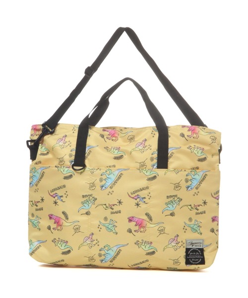 BAYFLOW（ベイフロー）の「[たっぷり大容量!!]レッスンバッグ（KIDS）（トートバッグ・キッズ・アイボリー/ブルー/ブラウン/イエロー/ラベンダー・FREE）」の5枚目の写真