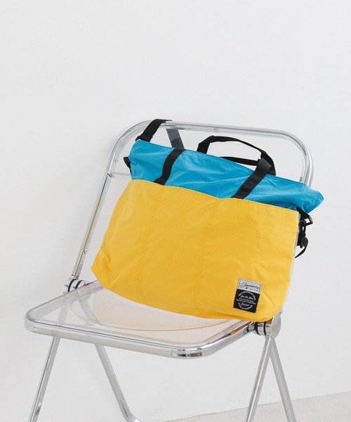 BAYFLOW（ベイフロー）の「[たっぷり大容量!!]レッスンバッグ（KIDS）（トートバッグ・キッズ・アイボリー/ブルー/ブラウン/イエロー/ラベンダー・FREE）」の3枚目の写真
