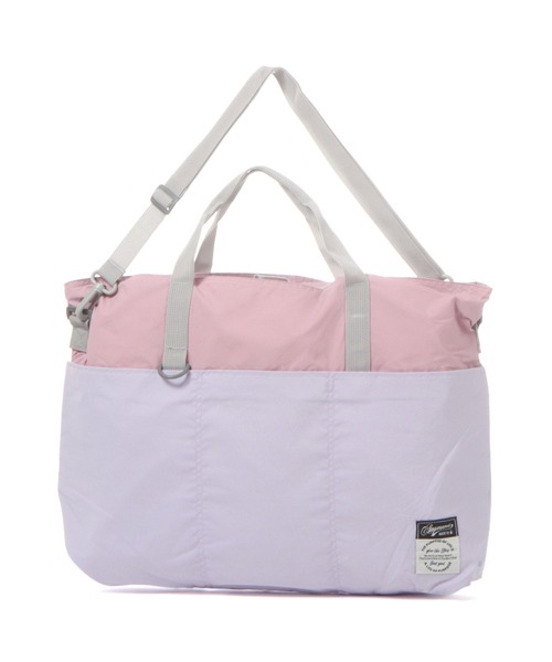 BAYFLOW（ベイフロー）の「[たっぷり大容量!!]レッスンバッグ（KIDS）（トートバッグ・キッズ・アイボリー/ブルー/ブラウン/イエロー/ラベンダー・FREE）」の9枚目の写真