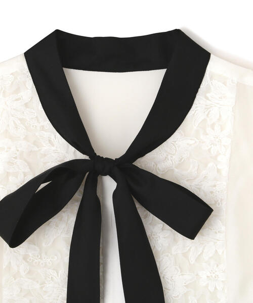 JILL by JILL STUART（ジルバイジルスチュアート）の「◇フロントレースタイブラウス（シャツ/ブラウス・レディース・ホワイト/ホワイト系その他・FREE）」の22枚目の写真