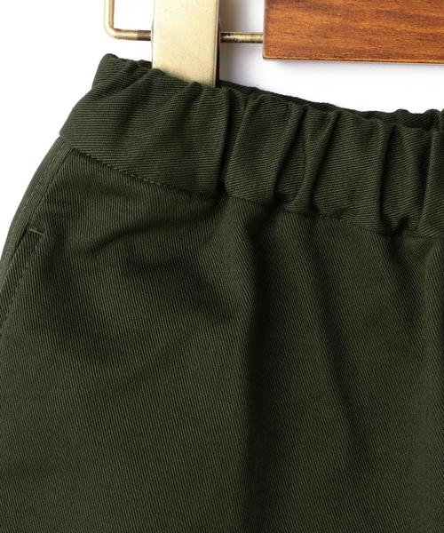 green label relaxing(グリーンレーベルリラクシング)の「Aライン ジップスカート◆(スカート・キッズ・ベージュ/オリーブ・135/105/115/125)」の3枚目の写真