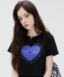 LUVISTRUE（ラヴイズトゥルー）の「SU TWINKLE CROP TEE（Tシャツ/カットソー）」