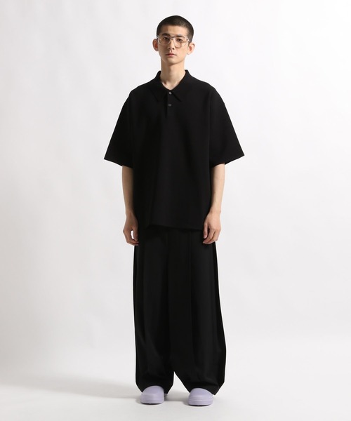 STERNBERG(スタンバーグ)の「STERNBERG/ミラノリブポロシャツ/987650(ポロシャツ・メンズ・ブラック/ベージュ系その他3/ミント・LARGE/MEDIUM)」の4枚目の写真