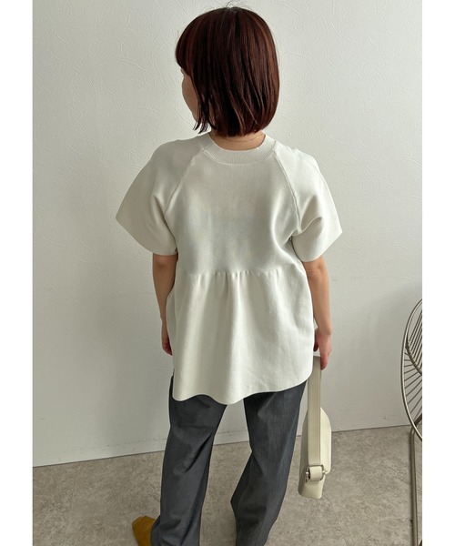 ペプラムニットTOPS Palm Riche│Eimee Law & LHELBIE 公式