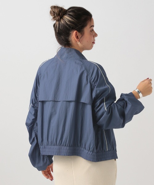 BAYFLOW(ベイフロー)の「ライントラックジャケット(ナイロンジャケット・レディース・ブラック/ブルー/オフホワイト・FREE)」の22枚目の写真