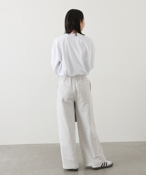 ジャーナルスタンダードスエットワイドパンツ JOURNAL STANDARD（ジャーナルスタンダード）の「トラックワイド