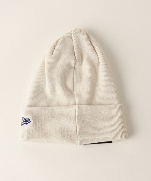 NEW ERA(ニューエラ)の「【NEW ERA / ニューエラ】ベーシックコットンカフニットキャップ LA(ニットキャップ/ビーニー・レディース・アイボリー・FREE)」の6枚目の写真