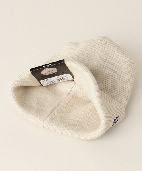 NEW ERA(ニューエラ)の「【NEW ERA / ニューエラ】ベーシックコットンカフニットキャップ LA(ニットキャップ/ビーニー・レディース・アイボリー・FREE)」の7枚目の写真