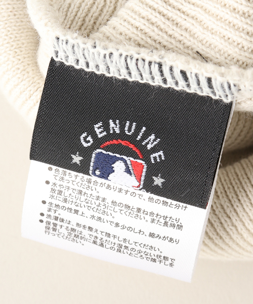 NEW ERA(ニューエラ)の「【NEW ERA / ニューエラ】ベーシックコットンカフニットキャップ LA(ニットキャップ/ビーニー・レディース・アイボリー・FREE)」の10枚目の写真