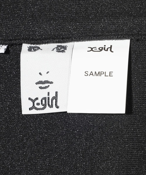 X-girl(エックスガール)の「HENLEY NECK S/S TOP(Tシャツ/カットソー・レディース・ブルー/ブラック/ホワイト・S/M)」の10枚目の写真
