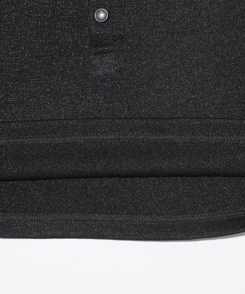 X-girl(エックスガール)の「HENLEY NECK S/S TOP(Tシャツ/カットソー・レディース・ブルー/ブラック/ホワイト・S/M)」の8枚目の写真