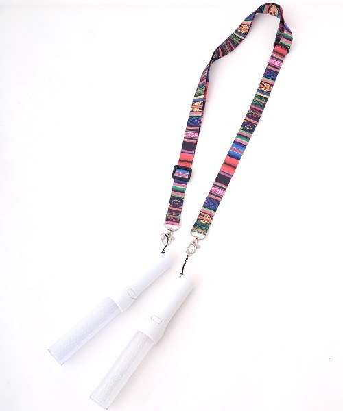 チチカカ（チチカカ）の「プリントマルチストラップ（その他小物・レディース・カラフル/ホワイト・FREE）」の4枚目の写真