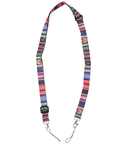 チチカカ（チチカカ）の「プリントマルチストラップ（その他小物・レディース・カラフル/ホワイト・FREE）」の9枚目の写真