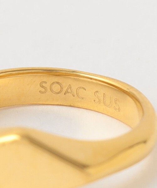 SOAC(ソーク)の「<SOAC>HONEYCOMB リング(リング・レディース・シルバー/ゴールド・11)」の6枚目の写真