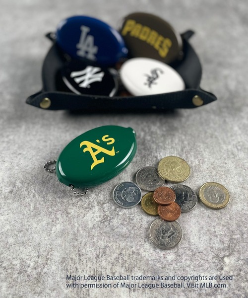 MLB（メジャーリーグベースボール）の「【MLB】コインケース（コインケース・メンズ・グリーン/ブラウン/ホワイト/ブルー/ブラック・フリー）」の4枚目の写真