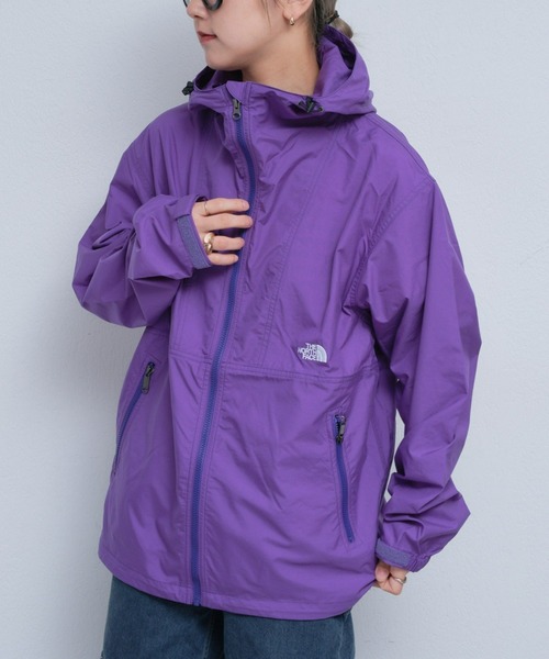 CIAOPANIC TYPY（チャオパニックティピー）の「【THE NORTH FACE】WEB限定COMPACT JACKET（ナイロンジャケット・メンズ・オリーブ/ブラック/パープル・MEDIUM/LARGE）」の3枚目の写真