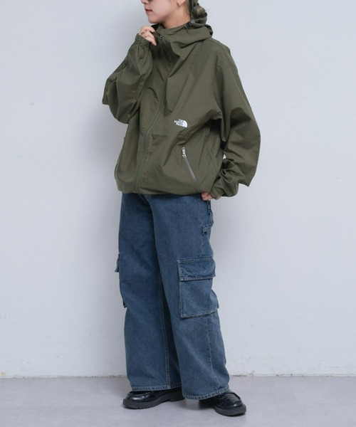 CIAOPANIC TYPY（チャオパニックティピー）の「【THE NORTH FACE】WEB限定COMPACT JACKET（ナイロンジャケット・メンズ・オリーブ/ブラック/パープル・MEDIUM/LARGE）」の4枚目の写真