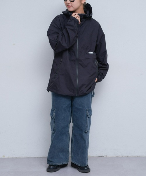 CIAOPANIC TYPY（チャオパニックティピー）の「【THE NORTH FACE】WEB限定COMPACT JACKET（ナイロンジャケット・メンズ・オリーブ/ブラック/パープル・MEDIUM/LARGE）」の6枚目の写真