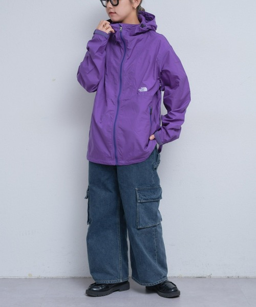 CIAOPANIC TYPY（チャオパニックティピー）の「【THE NORTH FACE】WEB限定COMPACT JACKET（ナイロンジャケット・メンズ・オリーブ/ブラック/パープル・MEDIUM/LARGE）」の8枚目の写真