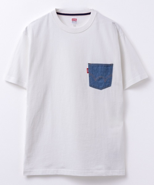 EDWIN（エドウィン）の「DENIM POCKET S/S TEE（Tシャツ/カットソー）」 - WEAR