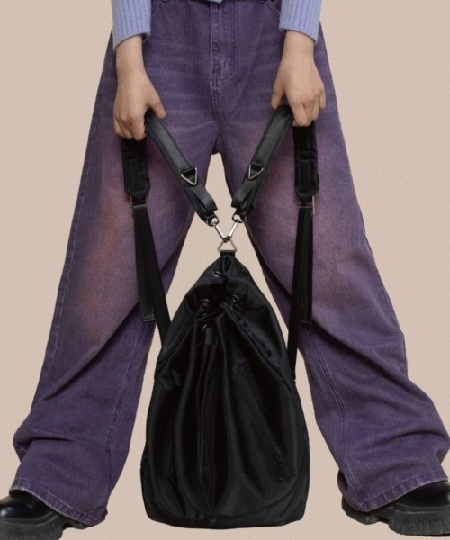 セール】＜A4サイズ対応＞ナップサック風バックパック（バックパック