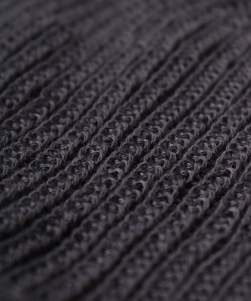 FUNALIVE（ファンアライブ）の「SI ORIGINAL Recycled Acrylic AZE（ニットキャップ/ビーニー・メンズ・チャコール/ブラウン/オリーブ/ベージュ・FREE）」の7枚目の写真