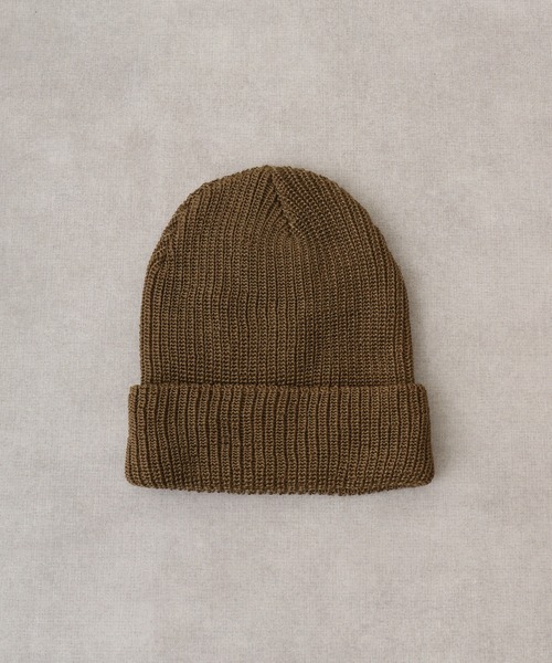 FUNALIVE（ファンアライブ）の「SI ORIGINAL Recycled Acrylic AZE（ニットキャップ/ビーニー・メンズ・チャコール/ブラウン/オリーブ/ベージュ・FREE）」の10枚目の写真