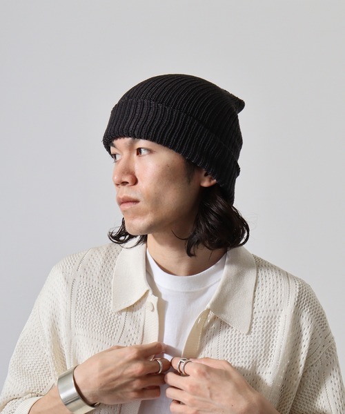 FUNALIVE（ファンアライブ）の「SI ORIGINAL Recycled Acrylic AZE（ニットキャップ/ビーニー・メンズ・チャコール/ブラウン/オリーブ/ベージュ・FREE）」の11枚目の写真