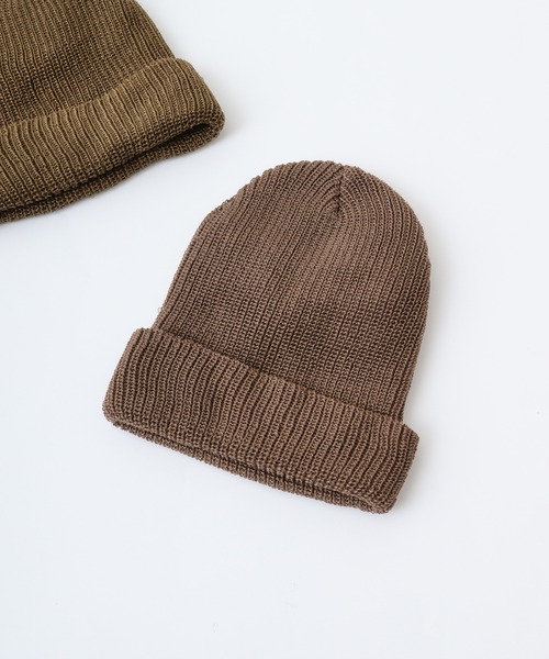 FUNALIVE（ファンアライブ）の「SI ORIGINAL Recycled Acrylic AZE（ニットキャップ/ビーニー・メンズ・チャコール/ブラウン/オリーブ/ベージュ・FREE）」の12枚目の写真
