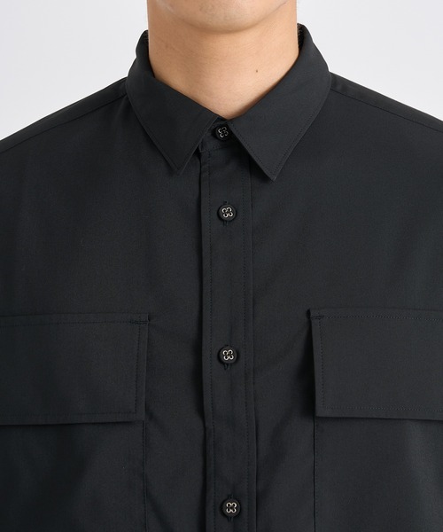 WHITE MOUNTAINEERING(ホワイトマウンテニアリング)の「【White Mountaineering / ホワイトマウンテニアリング】REGULAR COLLAR HALF SLEEVE SHIRT/レギュラーカラーハーフスリーブシャツ(シャツ/ブラウス・メンズ・ブラック/ネイビー・000/2/1)」の8枚目の写真