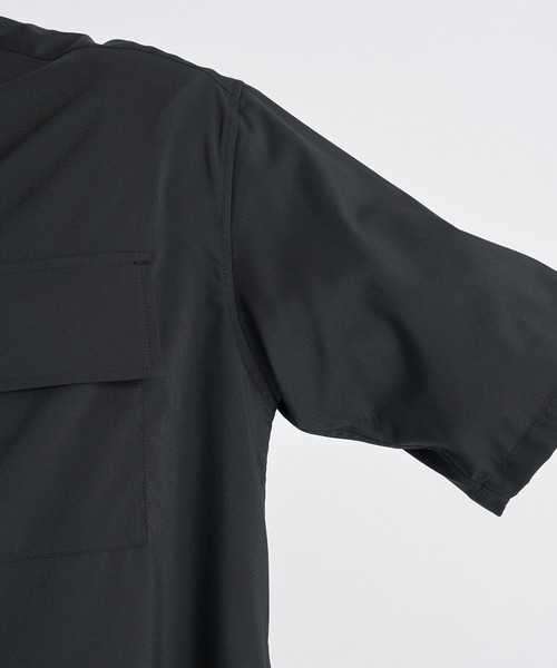ホワイトマウンテニアリング　コントラストニットスウェットシャツ　ブラック WHITE MOUNTAINEERING ホワイトマウンテニアリング White