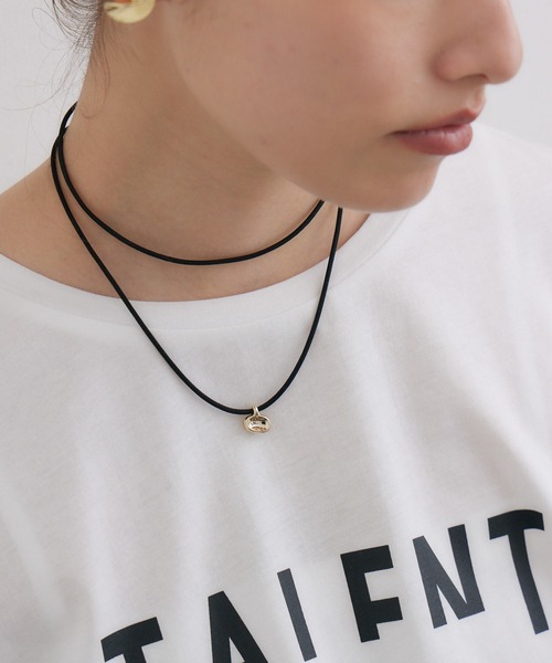 Paradise Picnic（パラダイスピクニック）の「Code Choker（ネックレス・レディース・ブラック・FREE）」の7枚目の写真