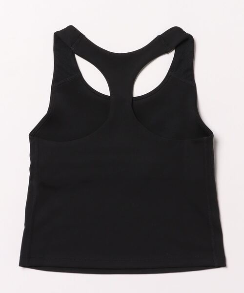 NIKE（ナイキ）の「《NIKEアパレル》YTH ガールズ DF スウッシュ タンクブラ（スポーツブラ・キッズ・ブラック/ホワイト・130/140/150/160）」の3枚目の写真