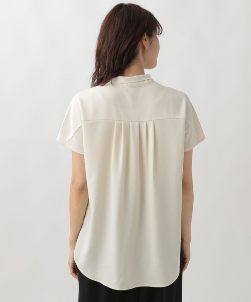 Elura（エルーラ）の「サラサラサマーボウタイブラウス/105363（シャツ/ブラウス・レディース・ホワイト系その他5/ホワイト/ブラック/ダークネイビー/ブルー系その他6・FREE）」の20枚目の写真