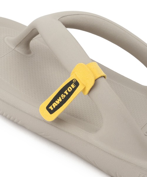 TAW&TOE（トーアンドトー）の「【TAW&TOE(トーアンドトー)】Flipflop Zerovity リカバリーサンダル（サンダル・レディース・ライトグレー/クリーム/ブラック/グレー系その他・22/23/24/25）」の18枚目の写真